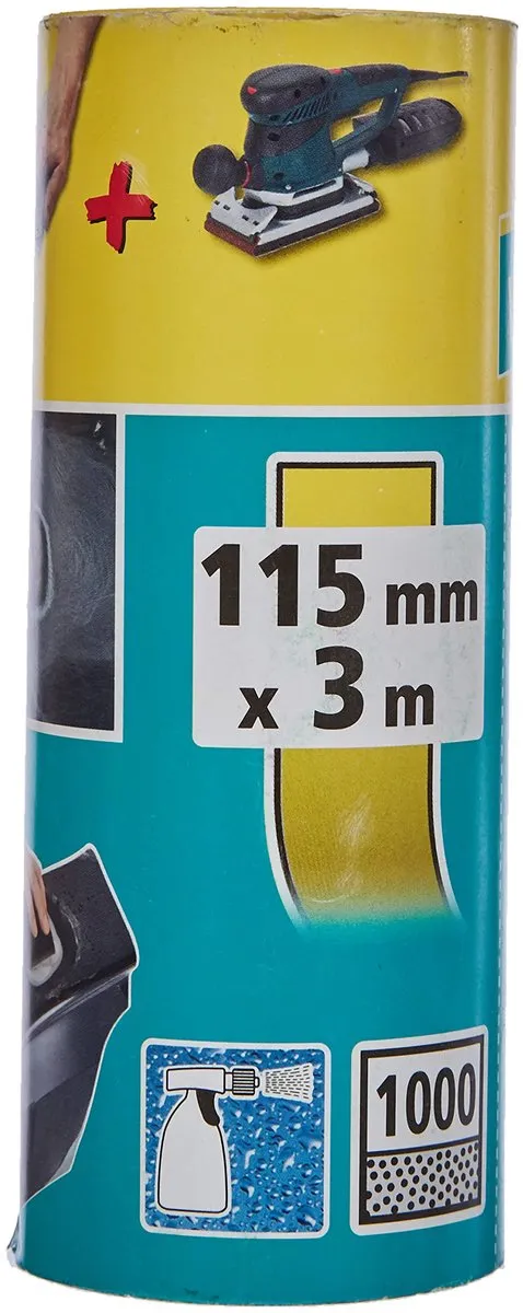Wolfcraft Schuurpapier Korrel 1000 Rol - Metaal/Lak