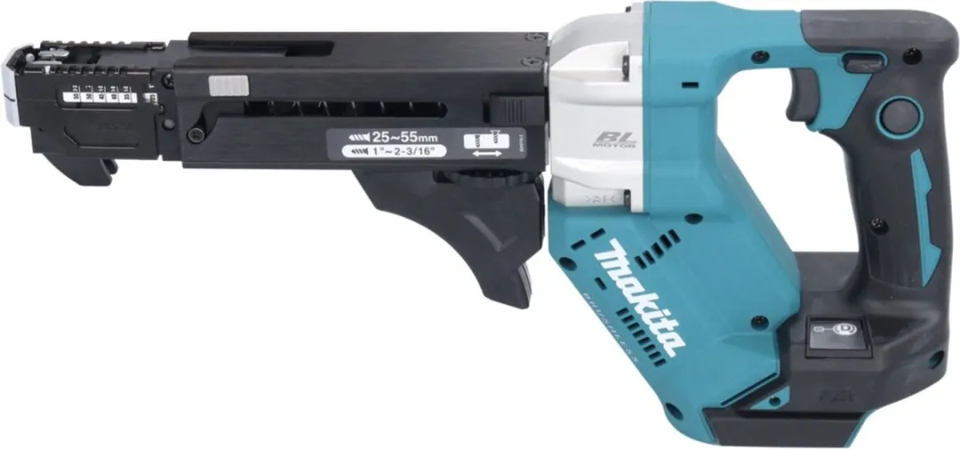 Makita DFR551Z Accu-magazijnschroevendraaier 18V - 2x 3.0Ah + lader + Makpac