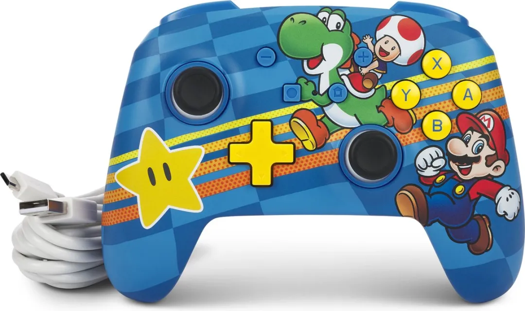 POWERA Mushroom Kingdom Friends Bedrade Controller NSGP0201-01 - Meerkleurig