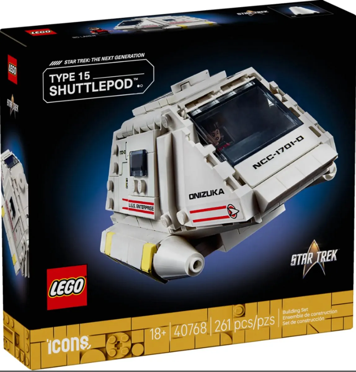 LEGO Star Trek Type-15 Shuttlepod 40768