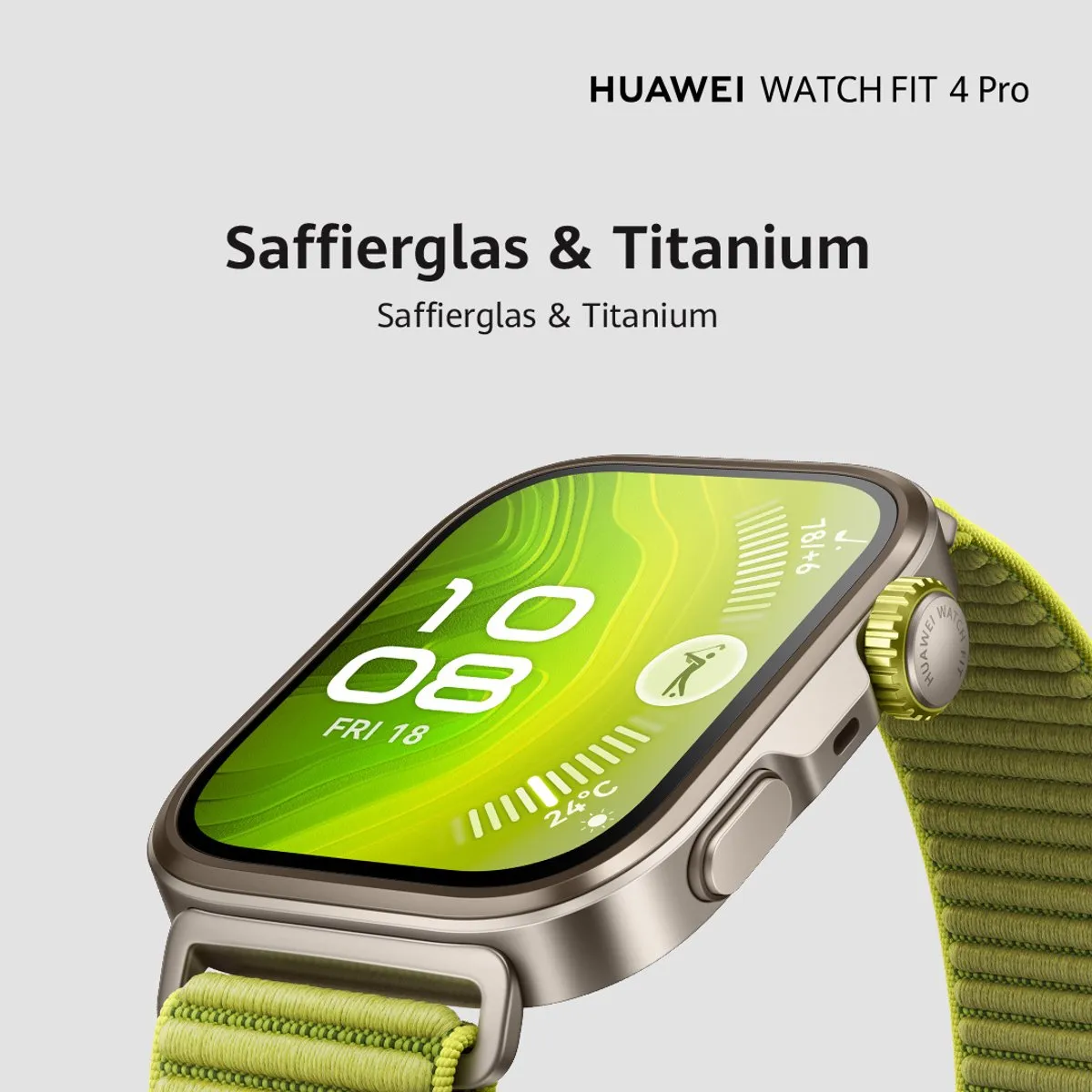 Huawei Watch Fit 4 Pro - Blauw - afbeelding 6 van 6
