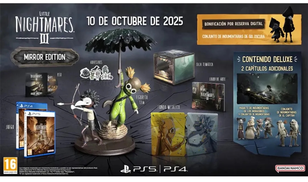 Little Nightmares 3 Mirror Edition - PS4
