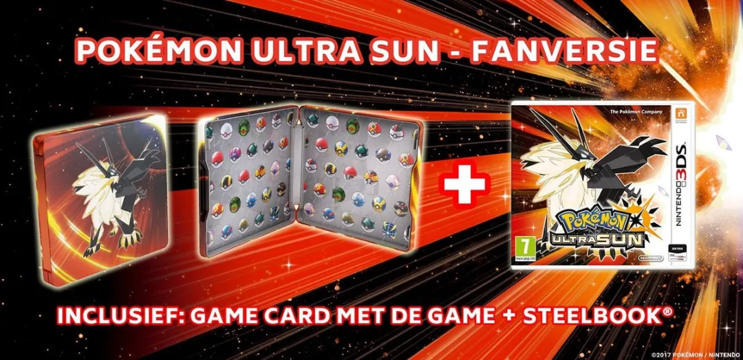 Nintendo Pokémon Ultra Sun Steelcase Edition 3DS