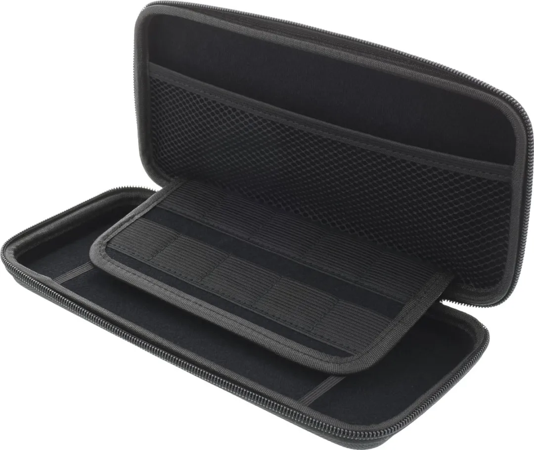 Deltaco GAM-089 Hard Case Draagtas Nintendo Switch - 10 Opbergvakken - Zwart