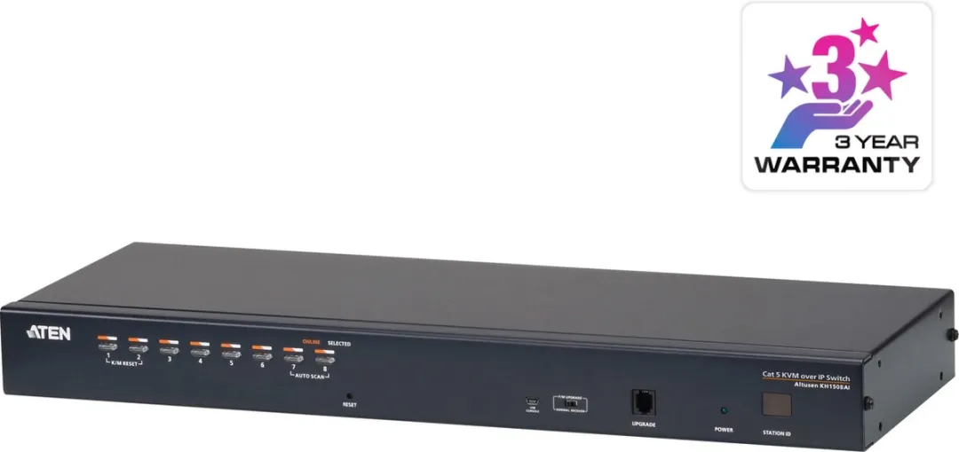 ATEN KH1508Ai KVM Over IP Switch 8 Poorten