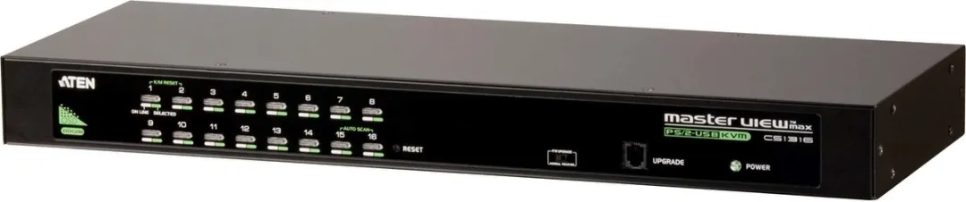 Aten CS1316 16-poorts KVM Schakelaar - Zwart - afbeelding 2 van 6