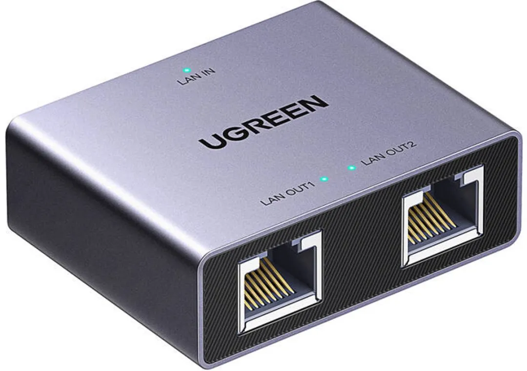 Ugreen Ethernet Splitter 1X2 RJ45 Adapter