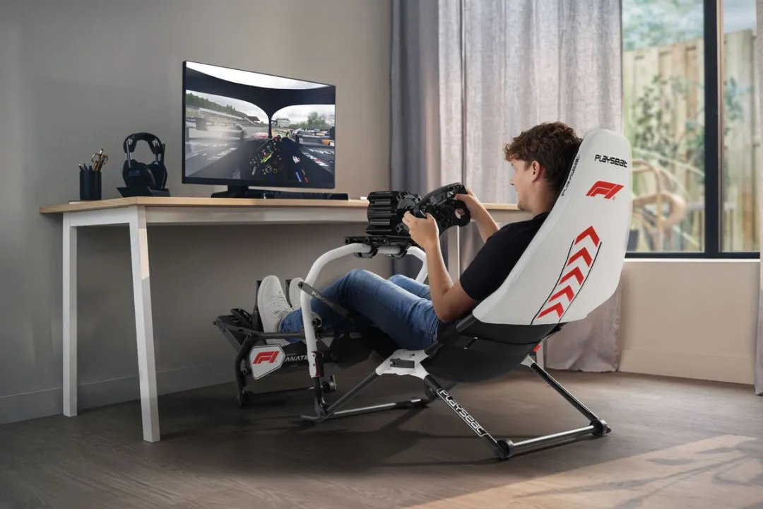 Playseat Challenge DD FO.00366 Racestoel - Zwart/Wit