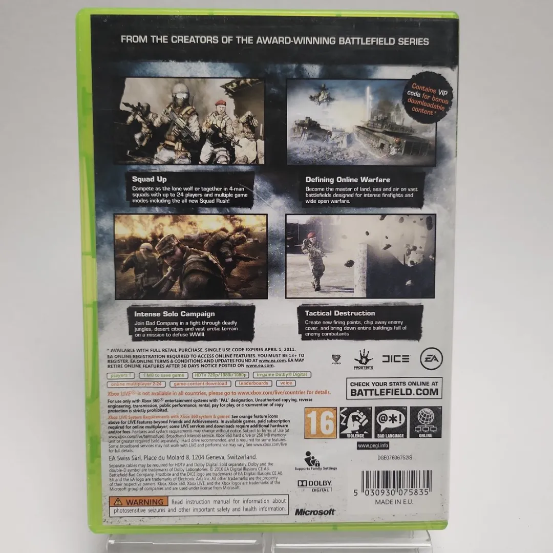 Electronic Arts Battlefield Bad Company 2