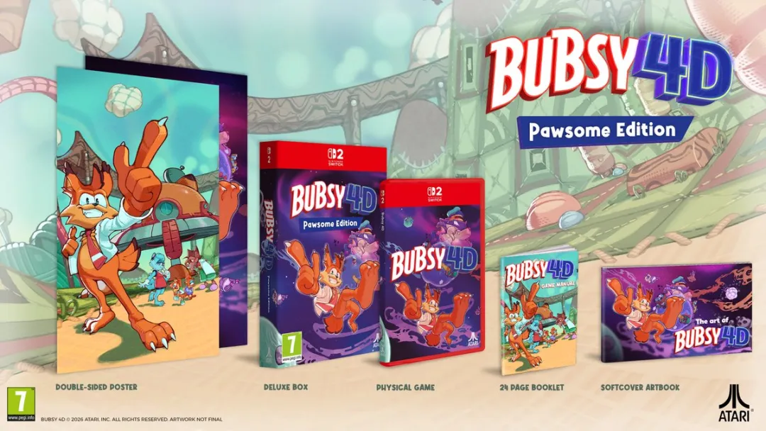 Mindscape Bubsy 4D Pawsome Edition Nintendo Switch 2