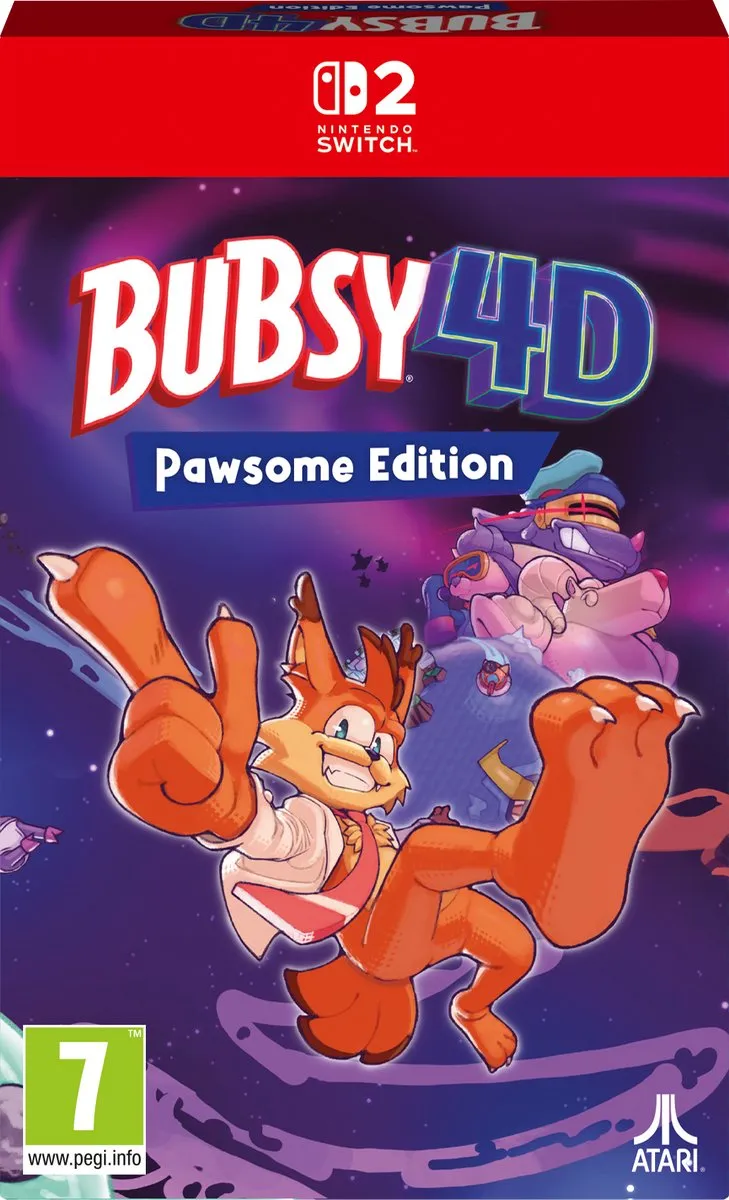 Mindscape Bubsy 4D Pawsome Edition Nintendo Switch 2