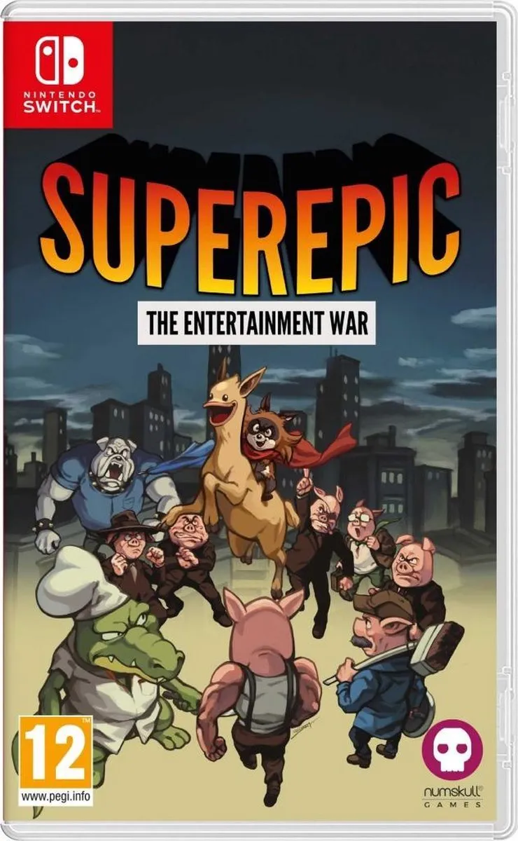 Numskull Games Superepic The Entertainment War Switch