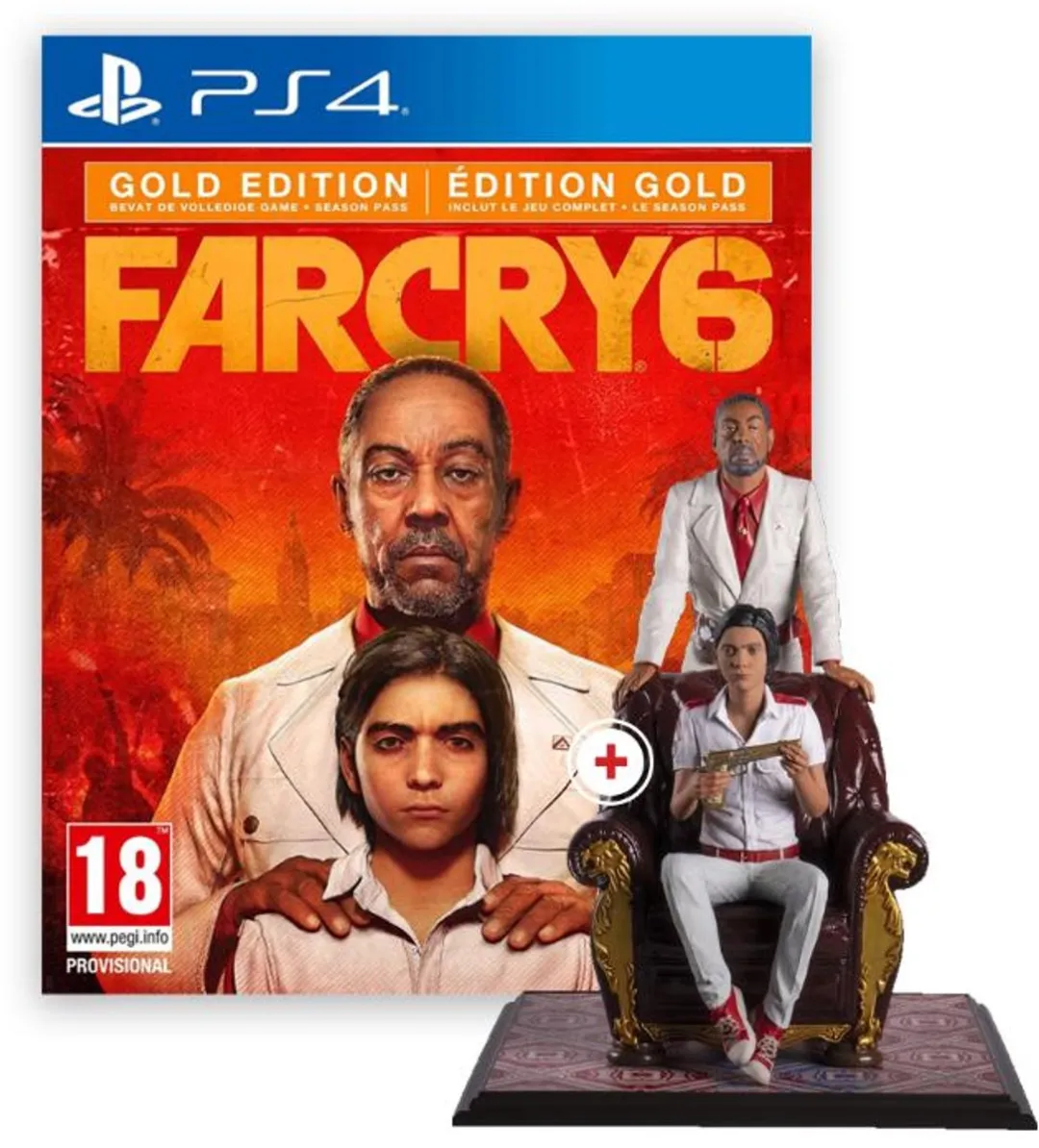 Ubisoft Far Cry 6 Gold Edition + Antón & Diego Castillo Figuren