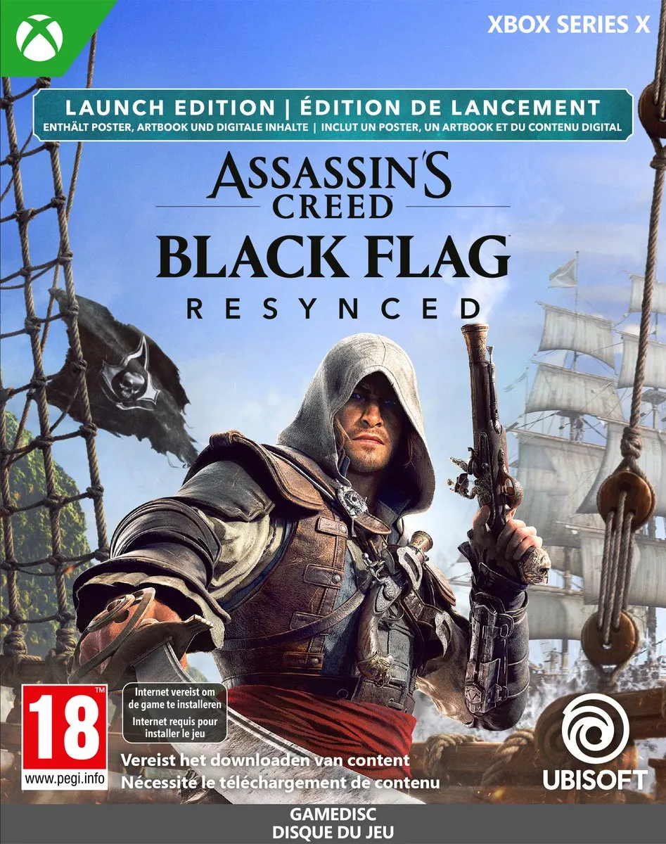 Ubisoft Assassin's Creed Black Flag Resynced Launch Edition Xbox Series X