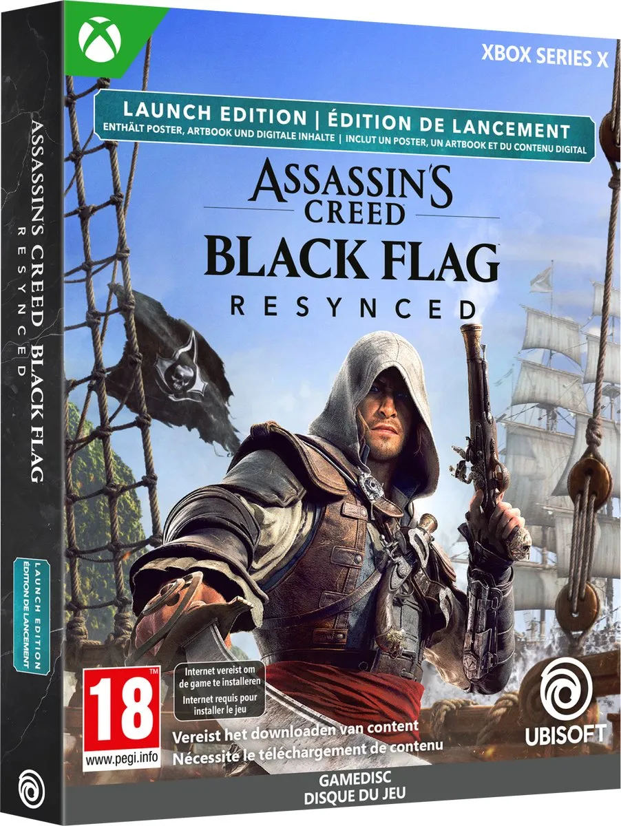 Ubisoft Assassin's Creed Black Flag Resynced Launch Edition Xbox Series X