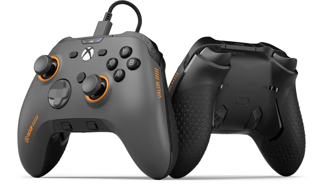 SCUF Valor Wired TMR Controller - Xbox Series X|S/PC - Staalgrijs - 505-178-06-102-WW