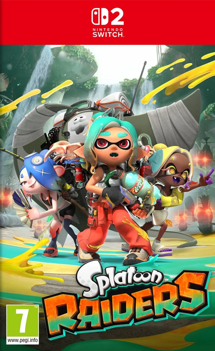 Nintendo Splatoon Raiders Hoes - Switch 2 - 3 Spelers