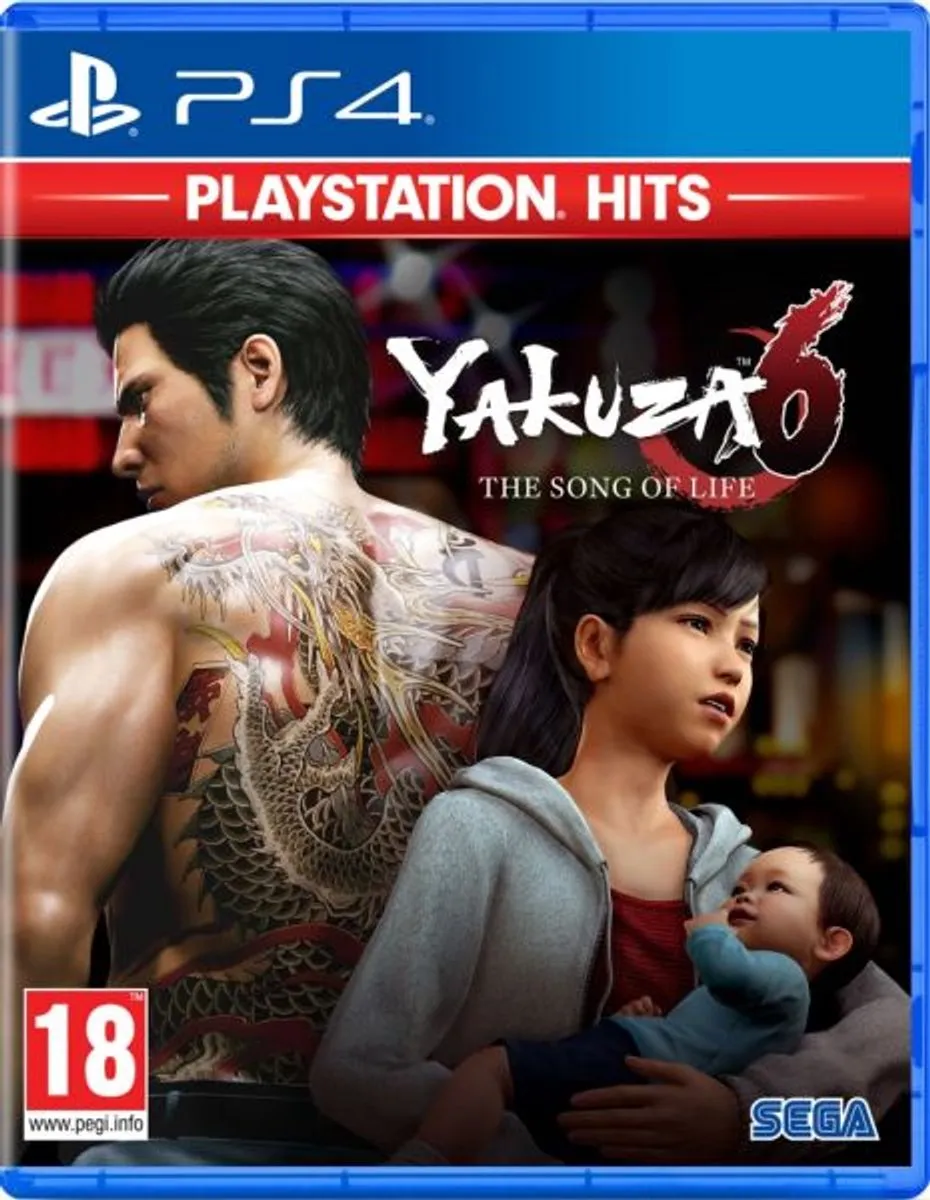 Sega Yakuza 6: The Song of Life PlayStation Hits