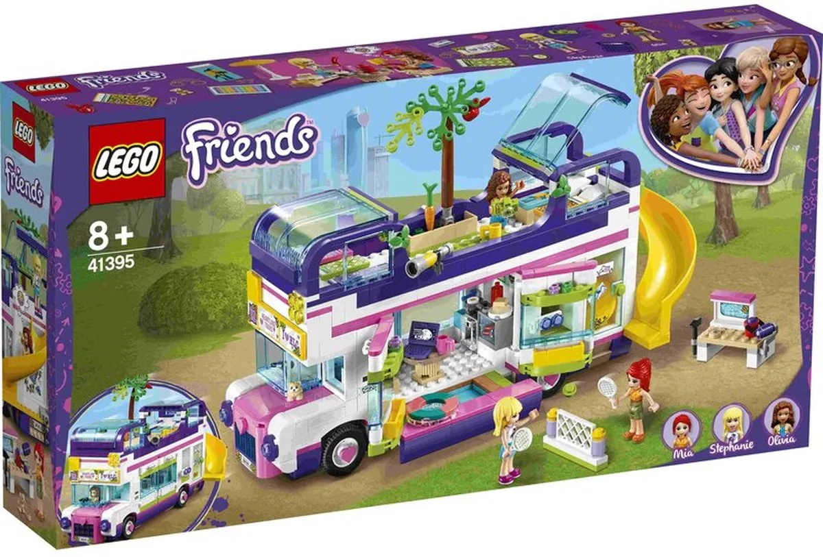 LEGO Friends Vriendschapsbus 41395 - Paars - afbeelding 4 van 6