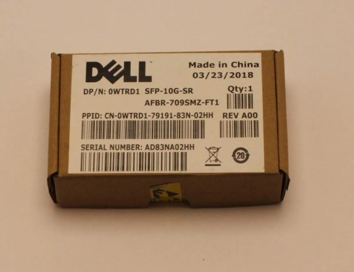 Dell 407-BBOU SFP+ 10GbE Netwerktransceiver