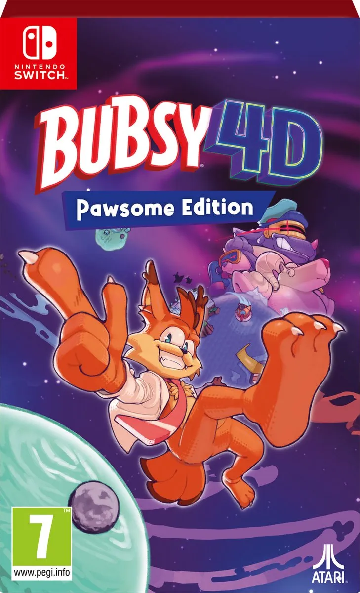Mindscape Bubsy 4D Pawsome Edition Nintendo Switch - 1 Speler
