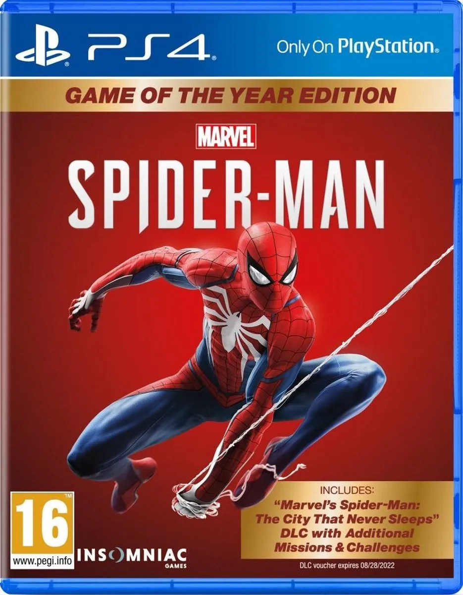 Sony PlayStation Marvel's Spider-Man GOTY Edition