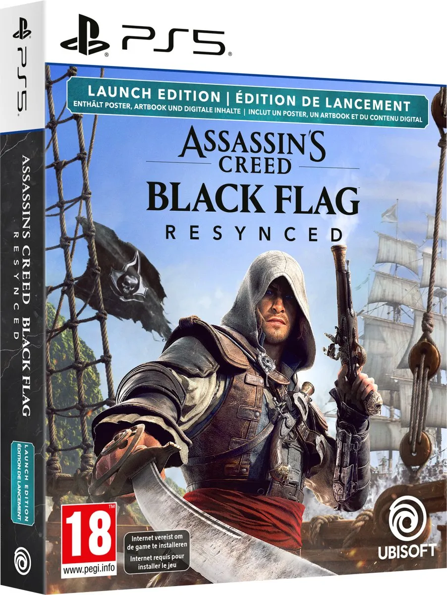 Ubisoft Assassin's Creed Black Flag Resynced Launch Edition PS5