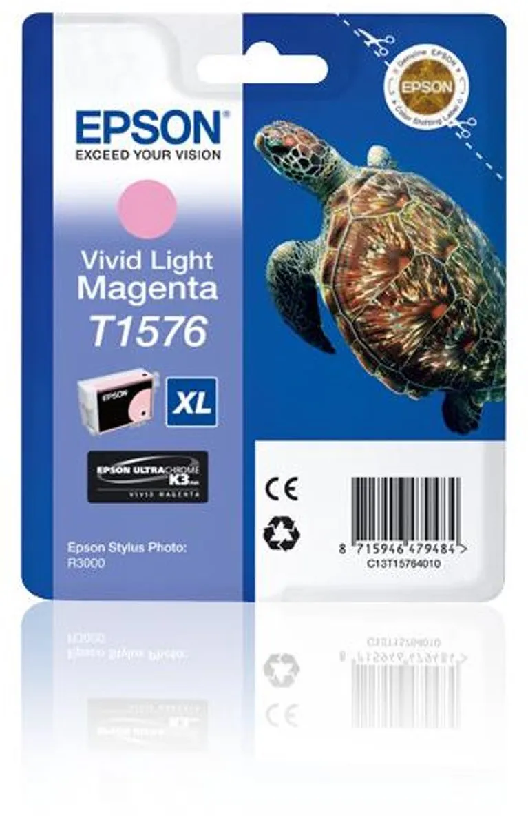 Epson T1576 Licht Magenta Inktcartridge 25ml