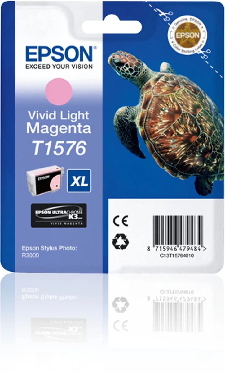 Epson T1576 Licht Magenta Inktcartridge 25ml