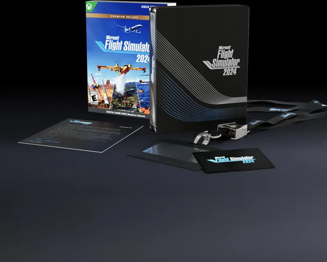 Microsoft Flight Simulator 2024 Premium Deluxe Edition - Steelbook Xbox