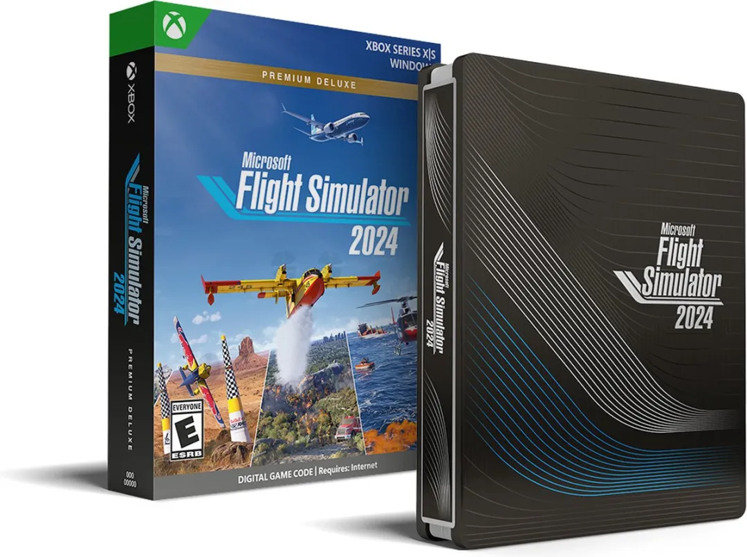 Microsoft Flight Simulator 2024 Premium Deluxe Edition - Steelbook Xbox