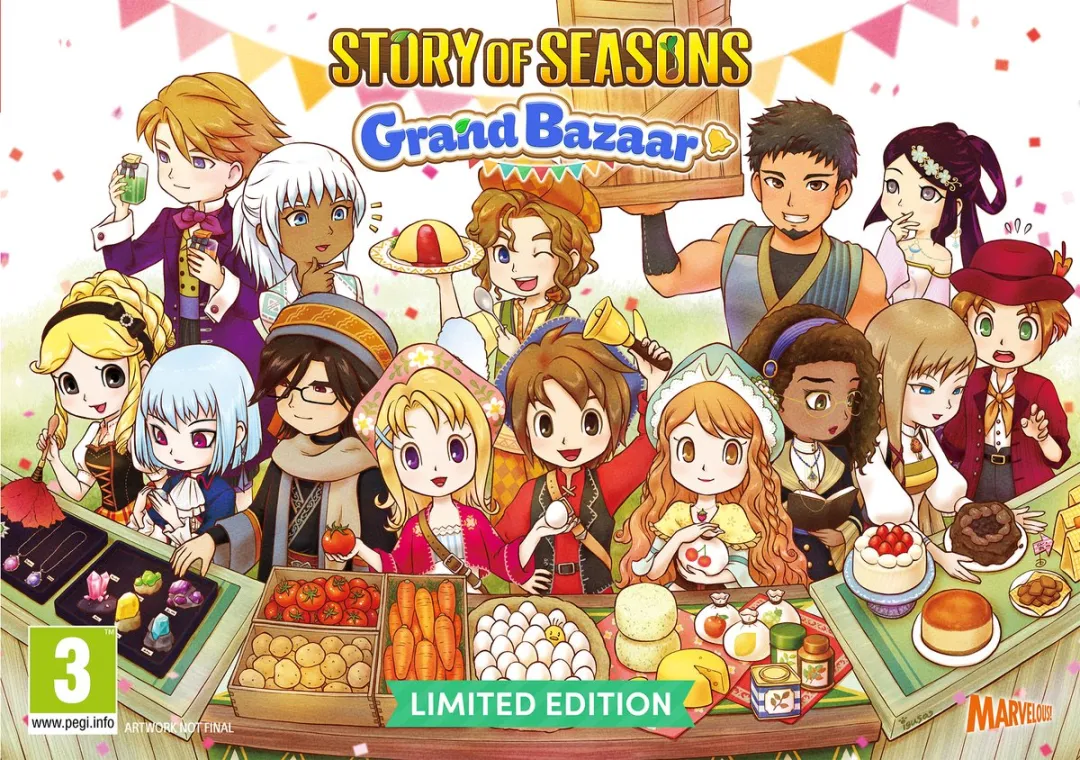 Mindscape Story of Seasons Grand Bazaar Nintendo Switch 2 Limited Edition
