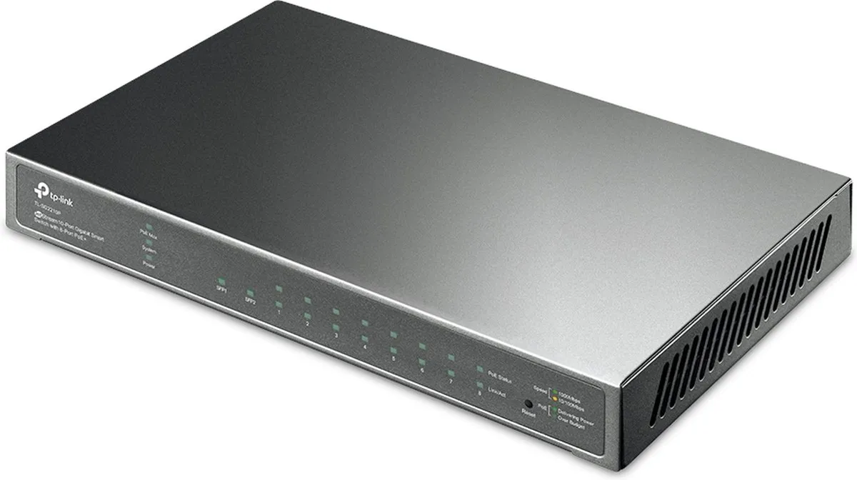 TP-Link TL-SG2008 8-Poorts Netwerk Switch - Wit