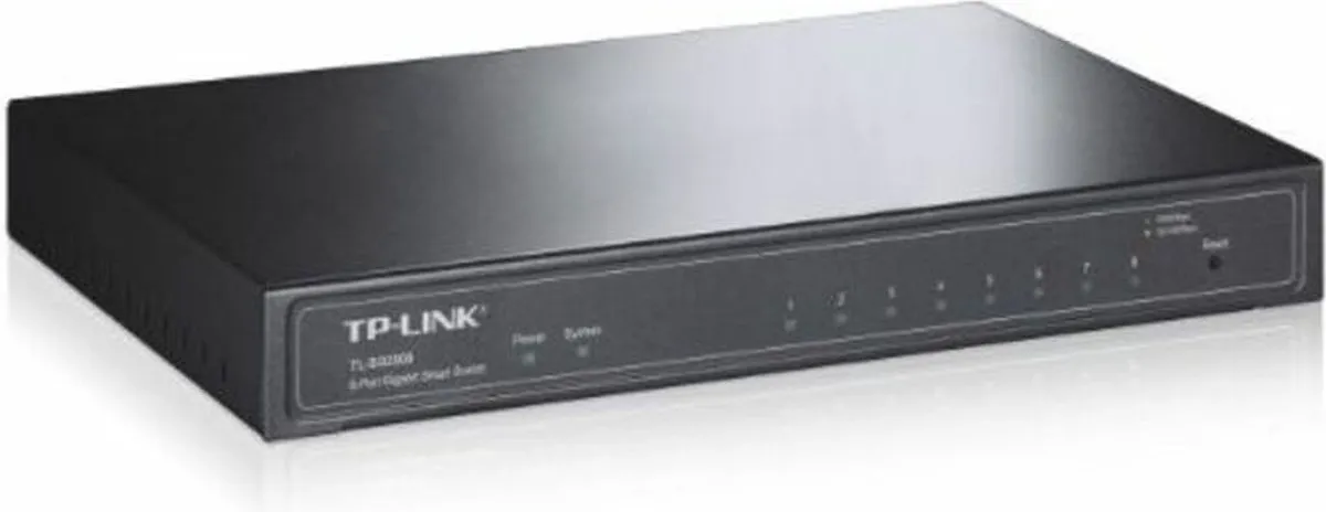 TP-Link TL-SG2008 8-Poorts Netwerk Switch - Wit