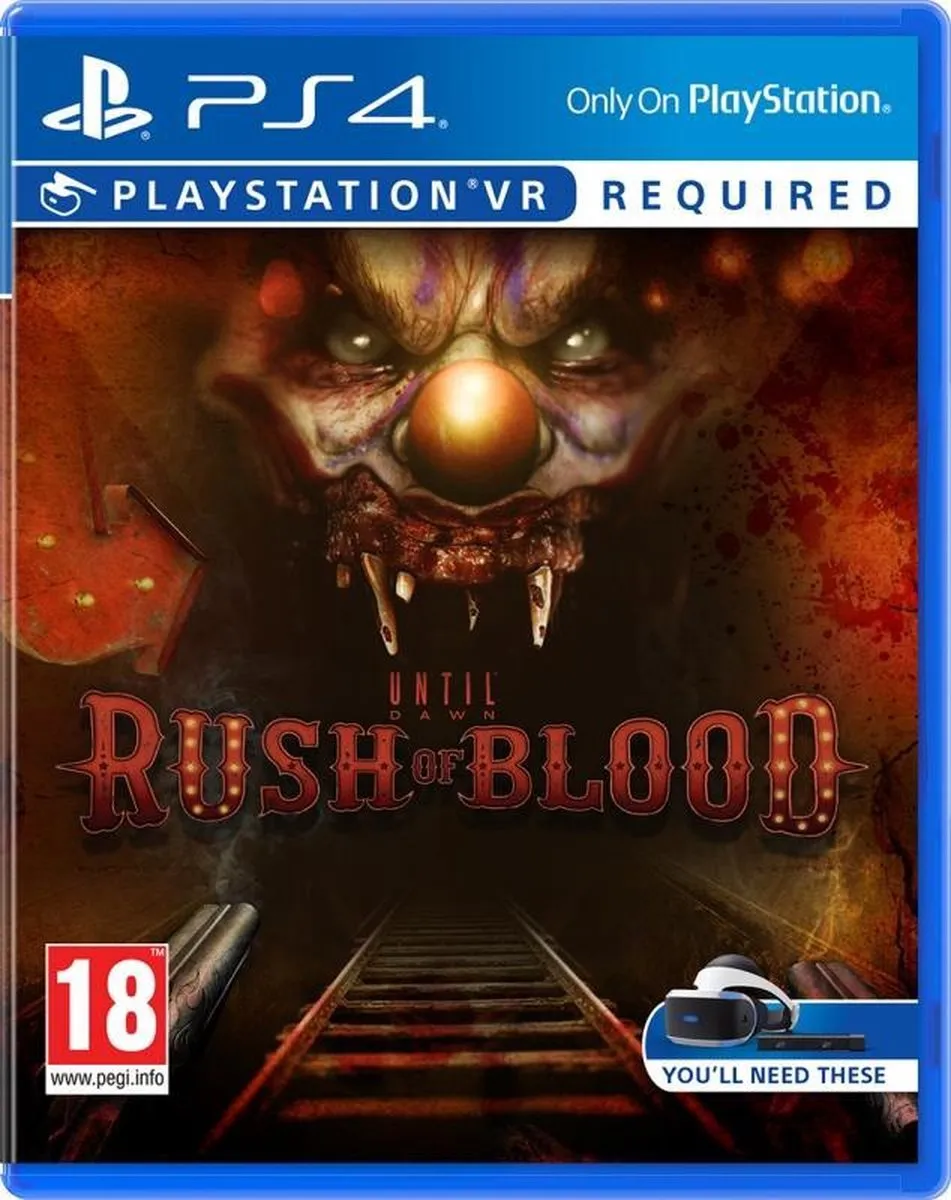 Sony PlayStation Until Dawn Rush of Blood