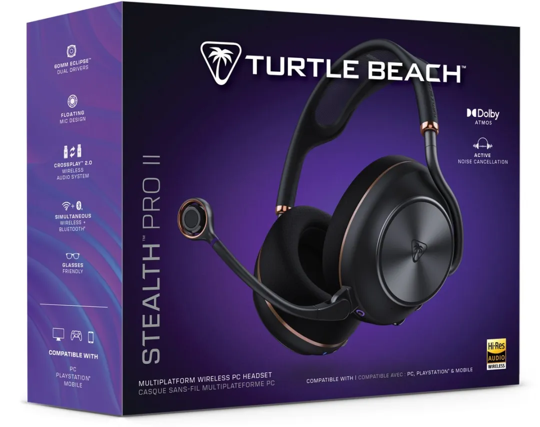 Turtle Beach Stealth Pro II Gamingheadset - Zwart