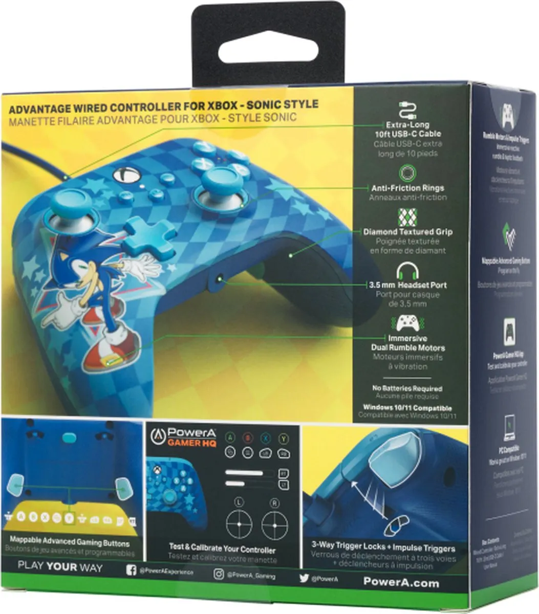 PowerA Advantage Controller XBGP0229-01 - Blauw