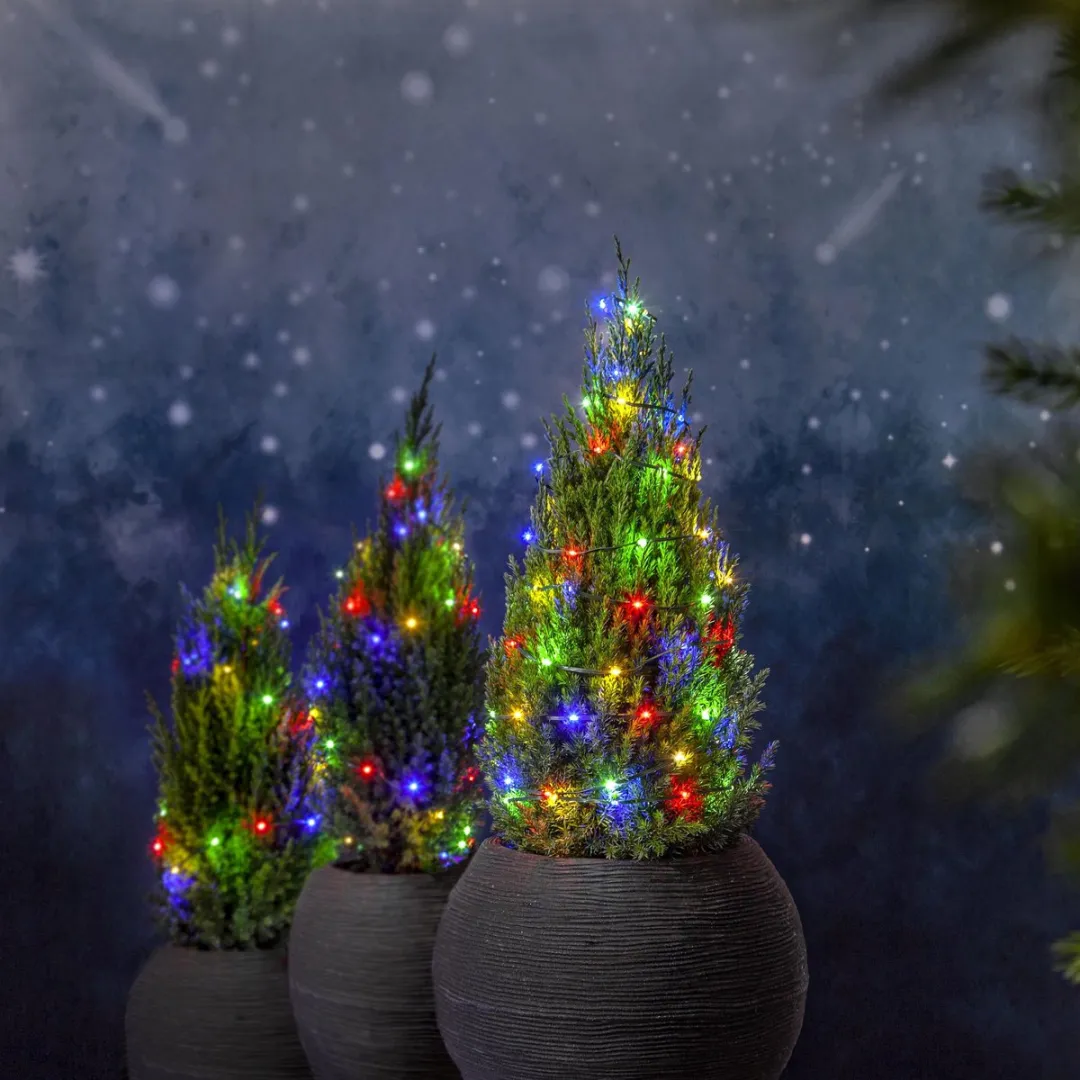 Star Trading LED Sprookjesverlichting Dew Drop Micro RGB - 36m - Groen - afbeelding 6 van 6
