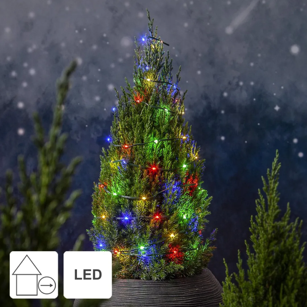 Star Trading LED Sprookjesverlichting Dew Drop Micro RGB - 36m - Groen - afbeelding 4 van 6