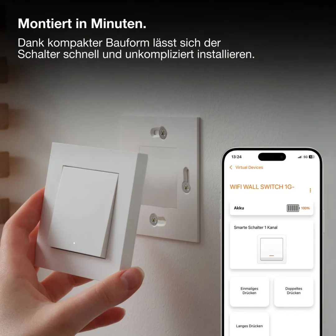 Osram Smart+ WIFI Wandschakelaar 1G - Wit
