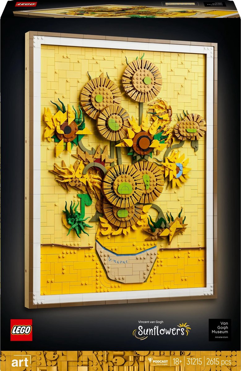 LEGO - Vincent van Gogh Zonnebloemen - Zonnebloemen - 31215