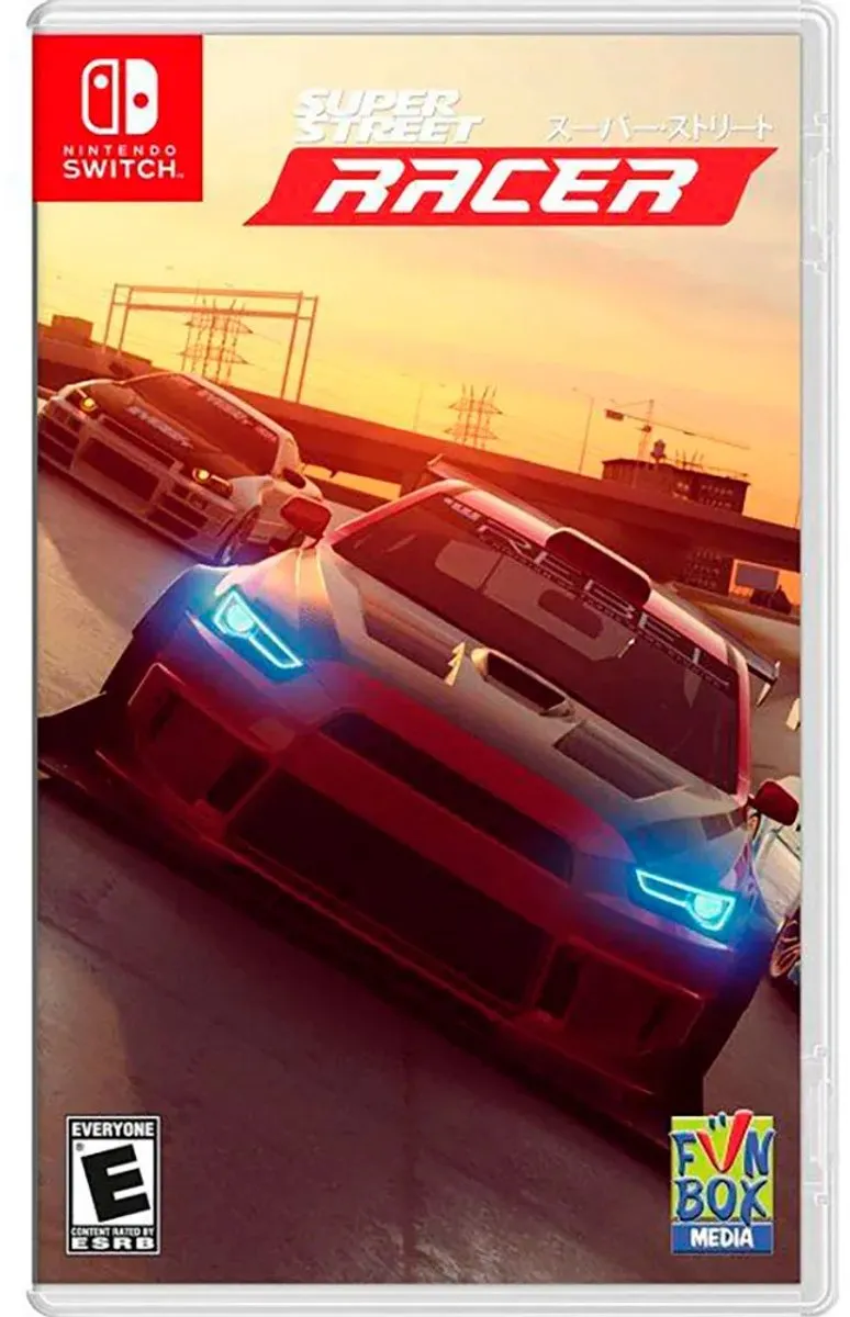 Nintendo Switch Super Street Racer Transparant