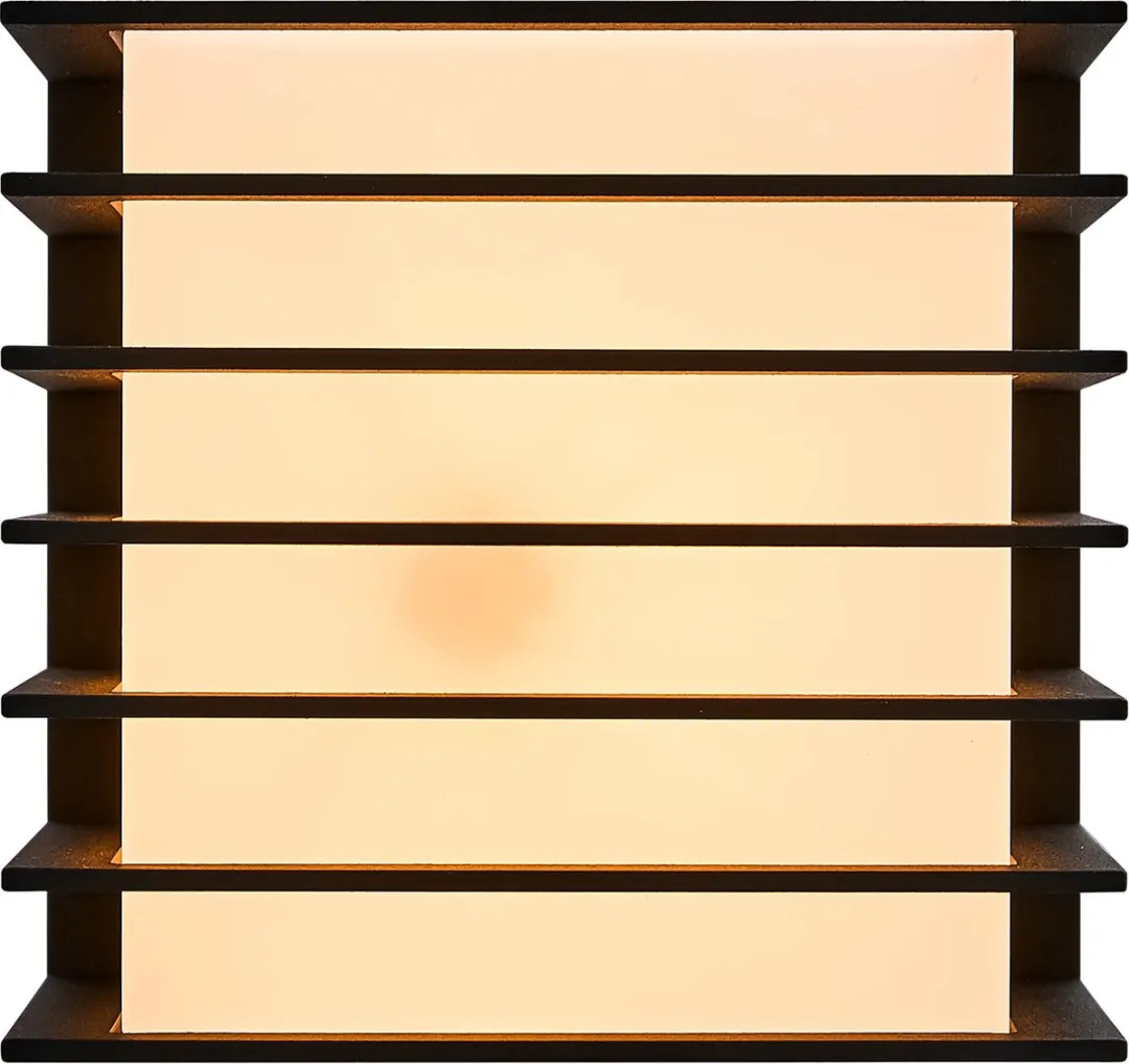 Nordlux Fluctus 13 Wandlamp E27 - Zwart