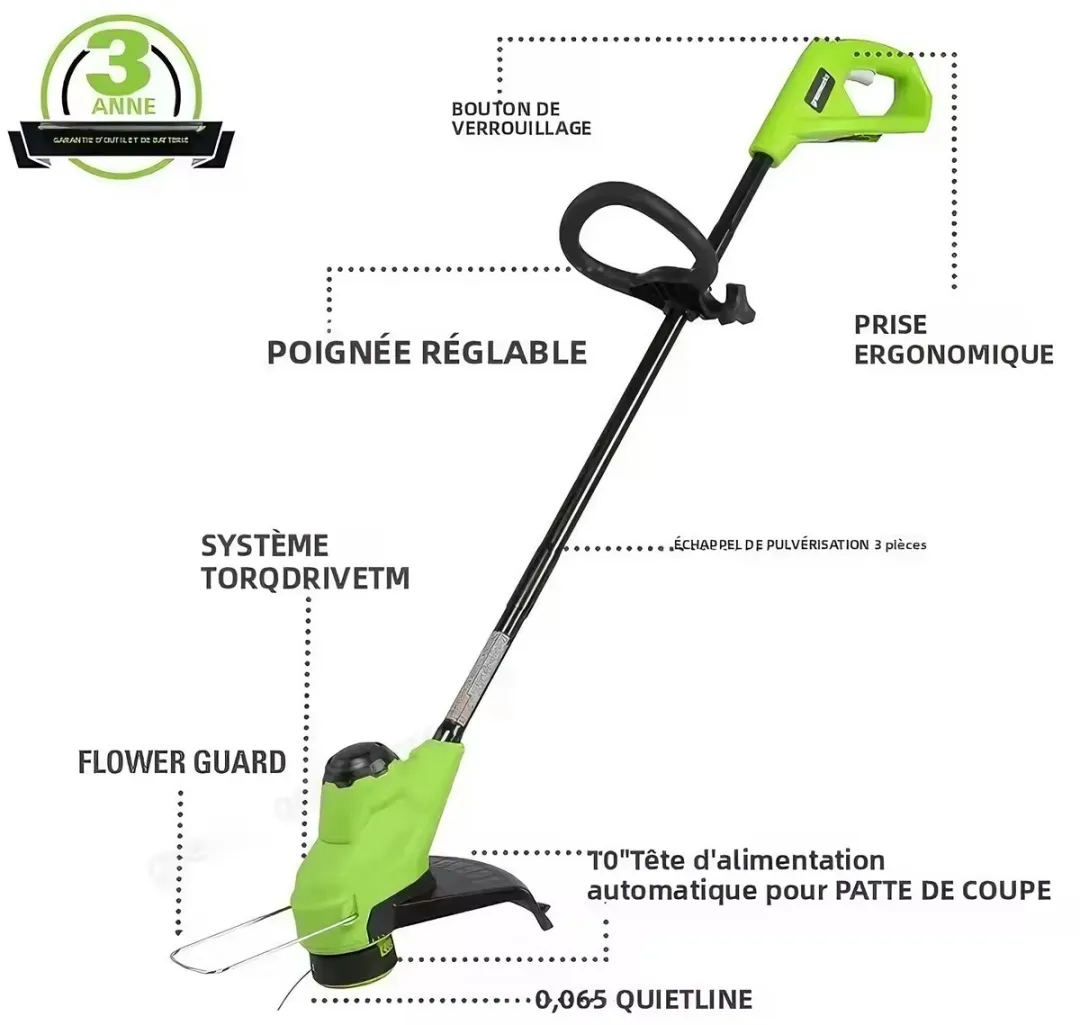 Greenworks Accu Grastrimmer 24V G24B2 - 2000mAh
