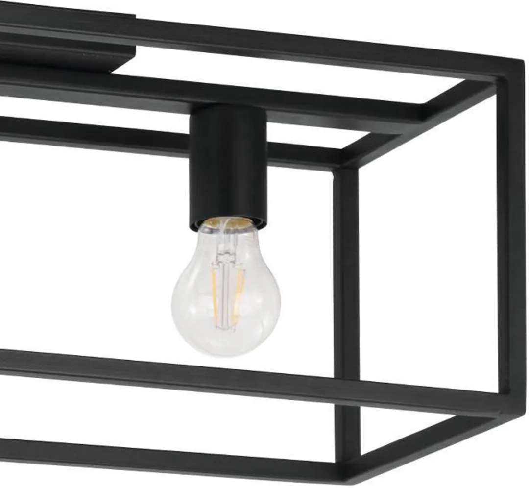 Eglo Eldrick Plafondlamp E27 85cm - Zwart
