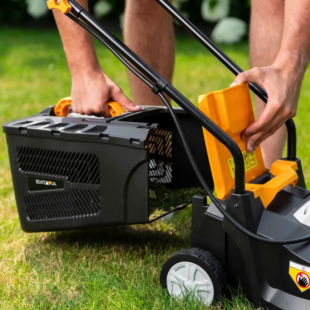 Batavia Accu Grasmaaier 32cm 18V - 25L Opvangbak - Opvouwbaar