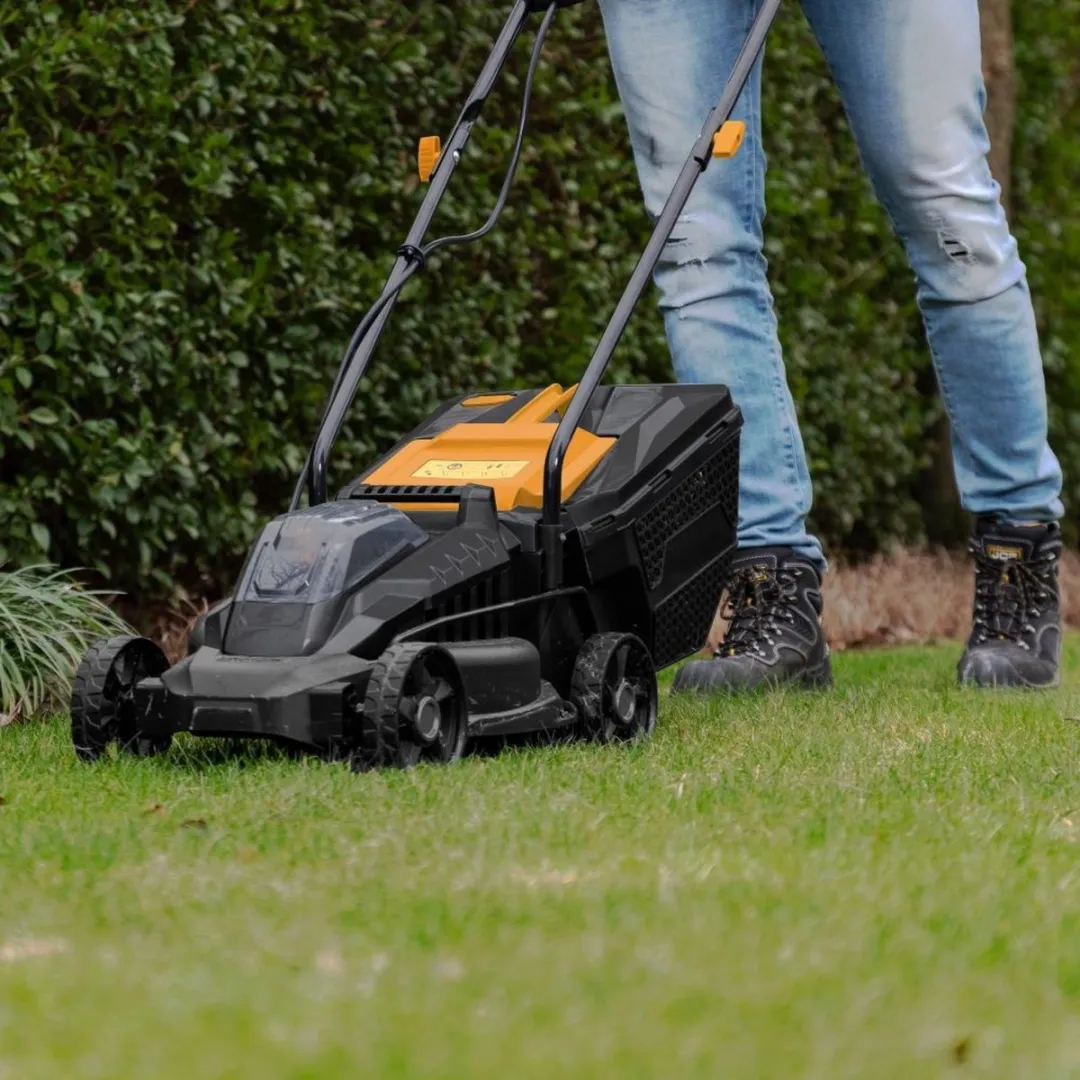 Batavia Accu Grasmaaier 32cm 18V - 25L Opvangbak - Opvouwbaar