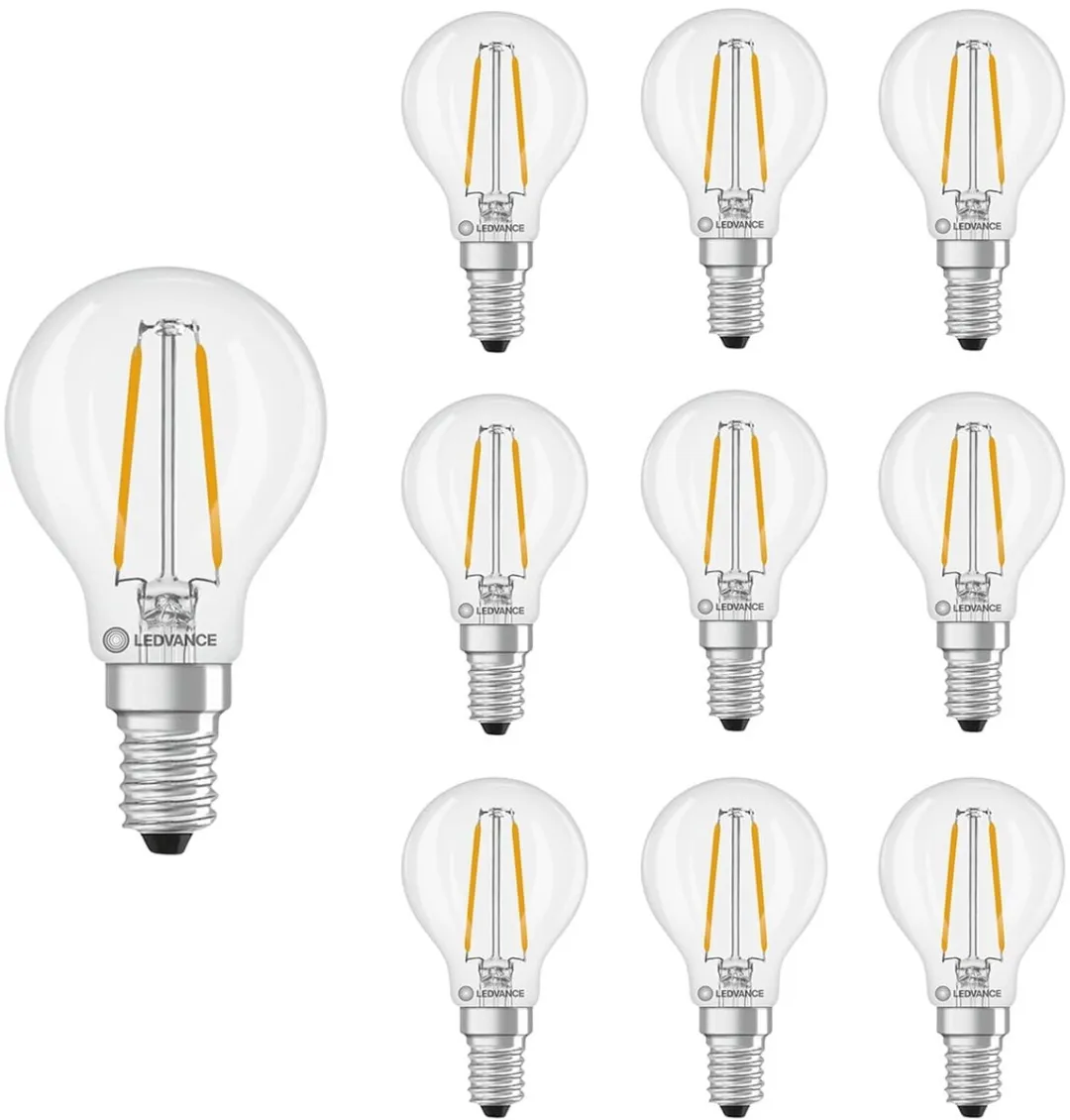 LEDVANCE LED Filament Kogellamp E14 1.8W 250lm