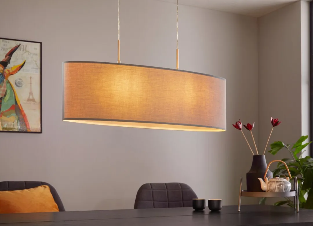 Eglo Pasteri Hanglamp 2 Lichts - 750mm - Grijs - afbeelding 6 van 6