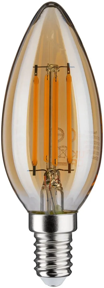 Paulmann Vintage Edition LED Kaars E14 430lm 2500K - Goud
